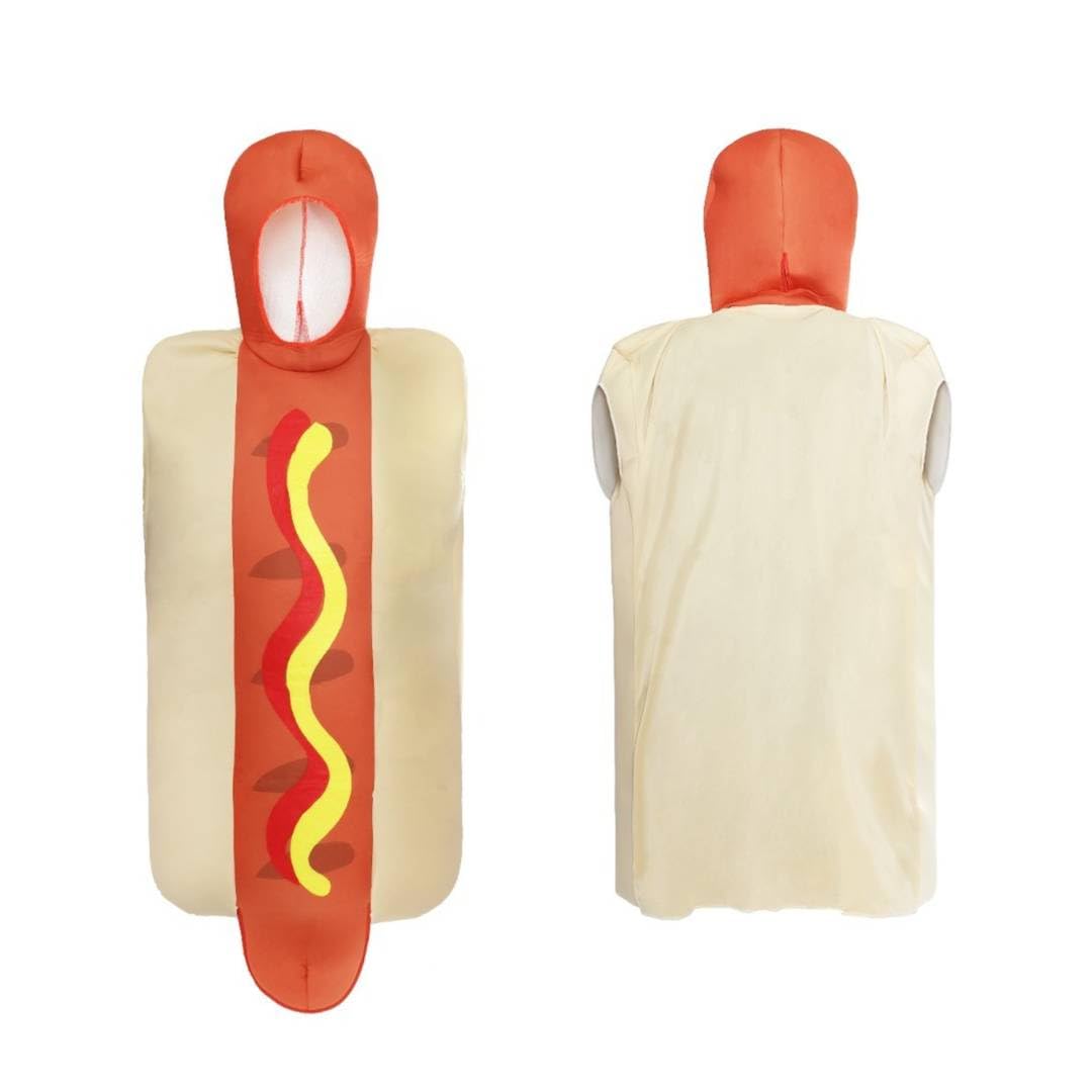 Zestaw kostiumów do pizzy i hot dogów, zabawny jeleń, duet i pary, fantazyjne stroje dla dorosłych, zabawny kostium na imprezę, festiwale i strój na Halloween