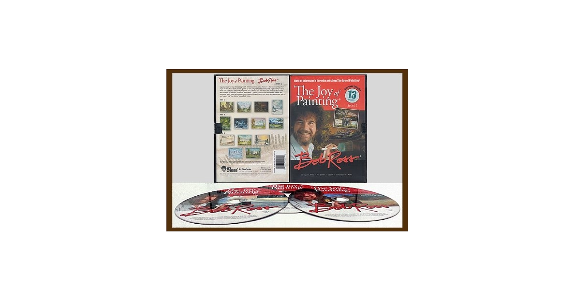 Amazon.com: ROSS DVD JOY OF PAINTING SERIES 1. FEATURING 13