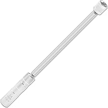 Magnetic Extended Spark Plug Key, 35 cm Long 360 Degree Rotation Spark Plug Key 14 mm with 12 Points, Car Accessory Key for Car Spark Plugs Suitable Vehicles (14 mm)