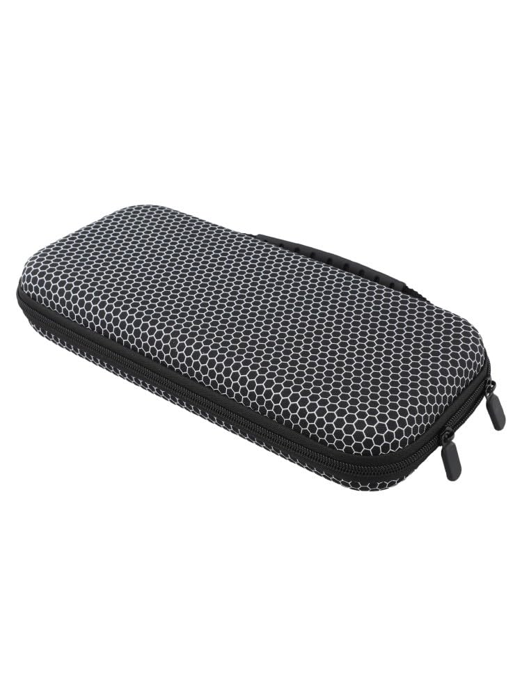 Slime Custodia per Nintendo Switch 2 (2025) con 10 slot per cartucce di gioco, EVA per protezione, 26 x 13 x 4,8 cm, design compatto da viaggio, nero/bianco