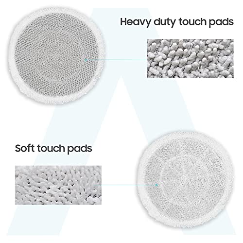Image of AIR U+ 8 Pack Multifunctional Steam Mop Pads for Shark Steam & Scrub Mop