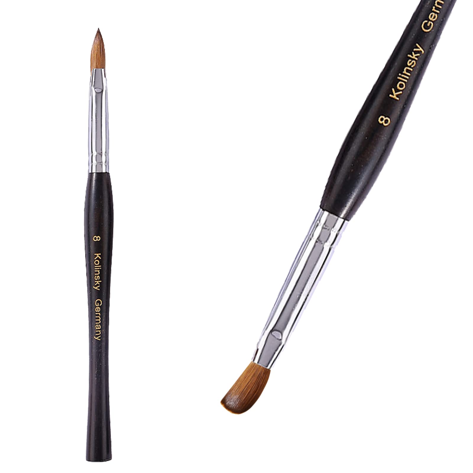 Amazon.com : Acrylic Nail Brush 100% Pure Kolinsky Nail Acrylic