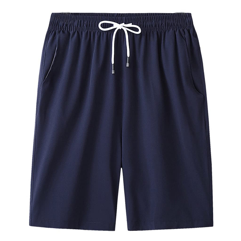 Mens Casual Shorts 7XL 8XL Mens Beach Fitness Running Sports Workout