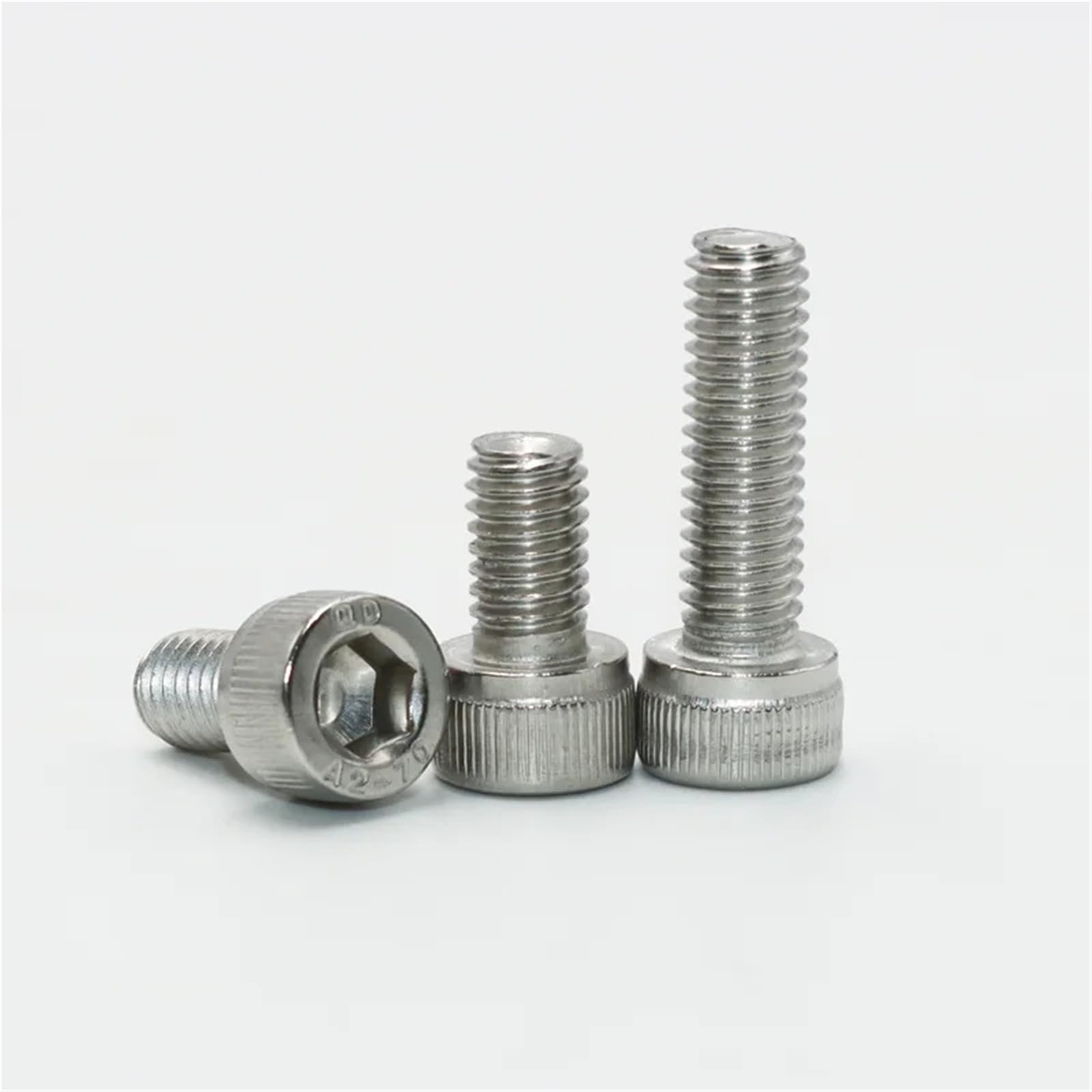 Juego de tuercas y tornillos cabeza hexagonal, M2 .5 M3 M4 M5 M6 M8 Drive, perno métrico acero inoxidable 304 con tuerca para Electrónica(Screws Set M2.5-M8)