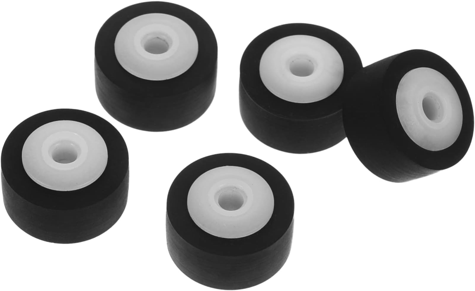 WOONEKY 5pcs Roller Bearing Wheel Cassette Recorder Stereos Cassette Tape Recorder Wooden Screen Door Recorder Pinch Roller Guide Pulley Pinch Roller Pinch Roller for Dvd Drive Audio Parts