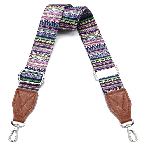 Image of LEMEDE Purse Strap Replacement Crossbody 1.5 inch Wide Shoulder Strap Adjustable Straps Handbag Strap Replacement Belts