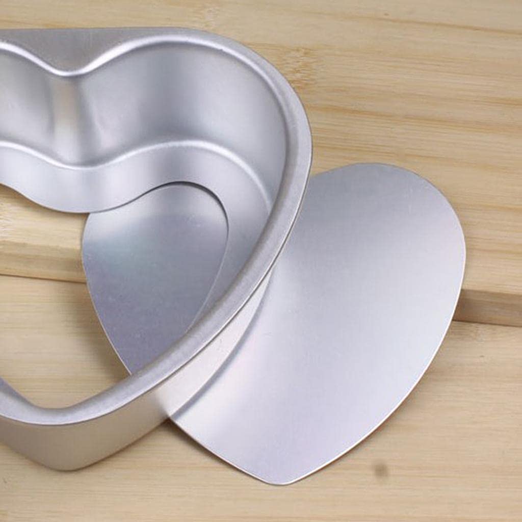 Moule Coeur 7 Pouces Aluminium Anodisé