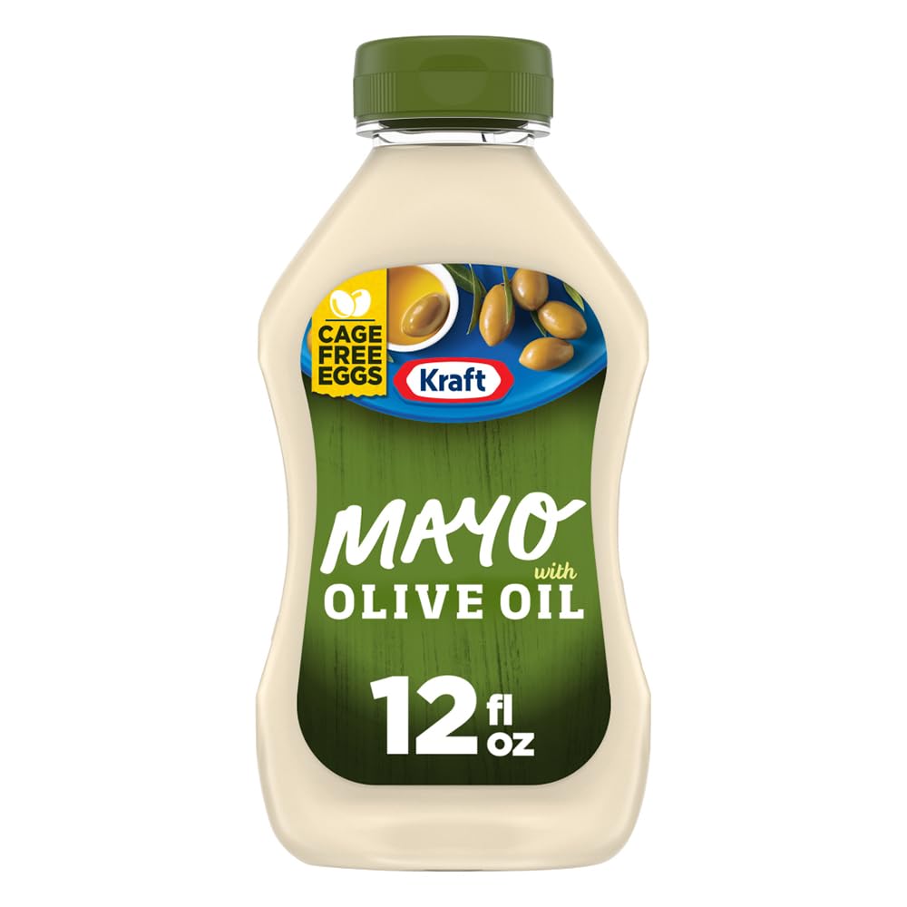Kraft Mayo Olive Oil Reduced Fat Mayonnaise (12 oz Bottle)