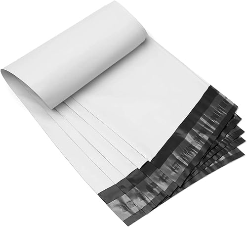 Miniatura 7 de Sobres de polietileno únicos de 12 x 33 pulgadas, paquete de 20 sobres para artículos largos, bolsas de envío de correo impermeables autoadhesivas
