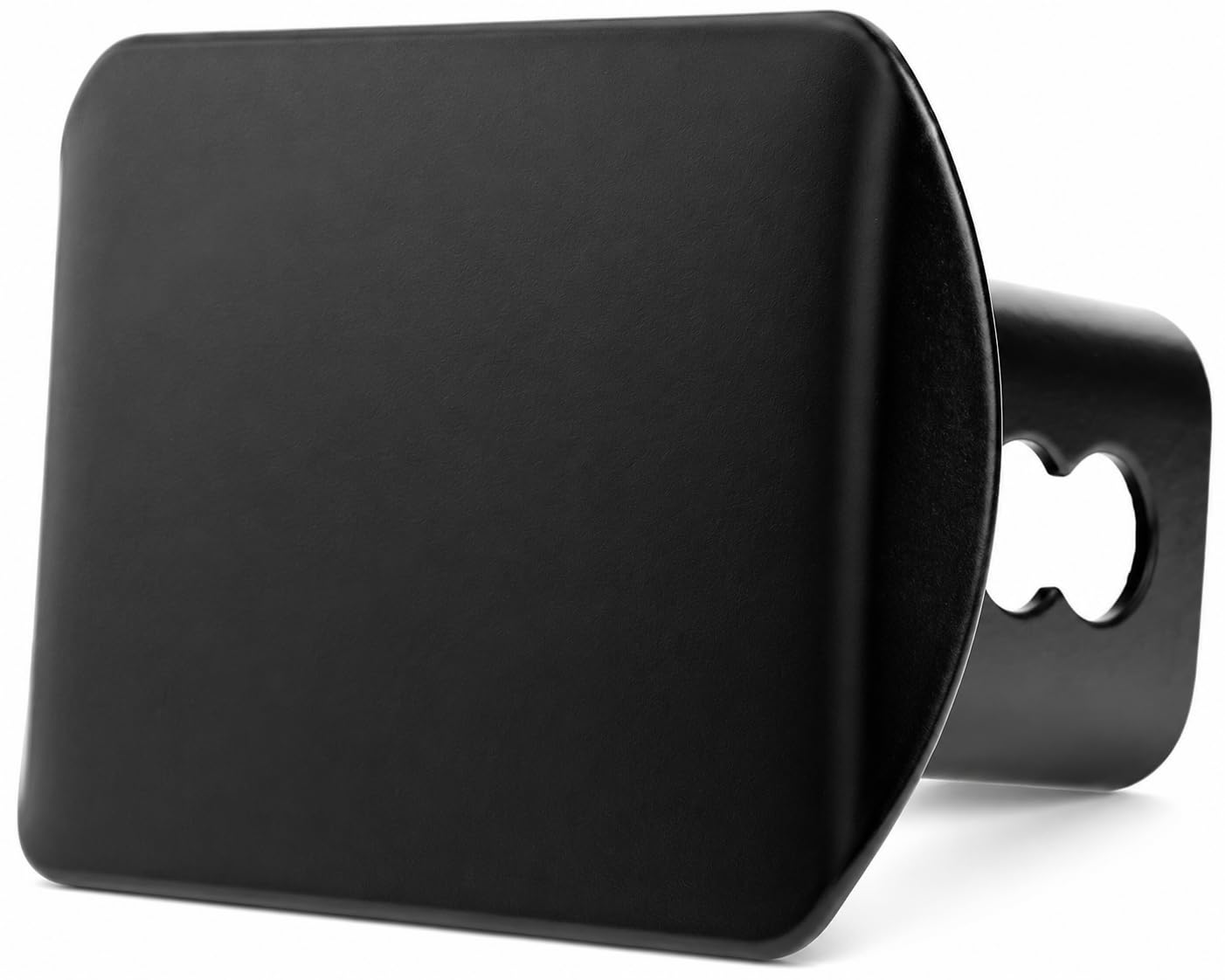 eVerHITCH 2 Inch Black Stainless Steel Hitch Cover