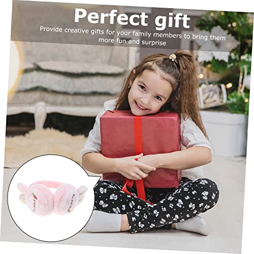 Orejeras de invierno para niños con orejas de conejo, ideales para esquiar 3