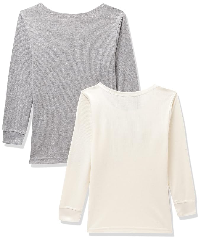 Image of Unisex-Kids Underwear Thermal Top-PackOf2