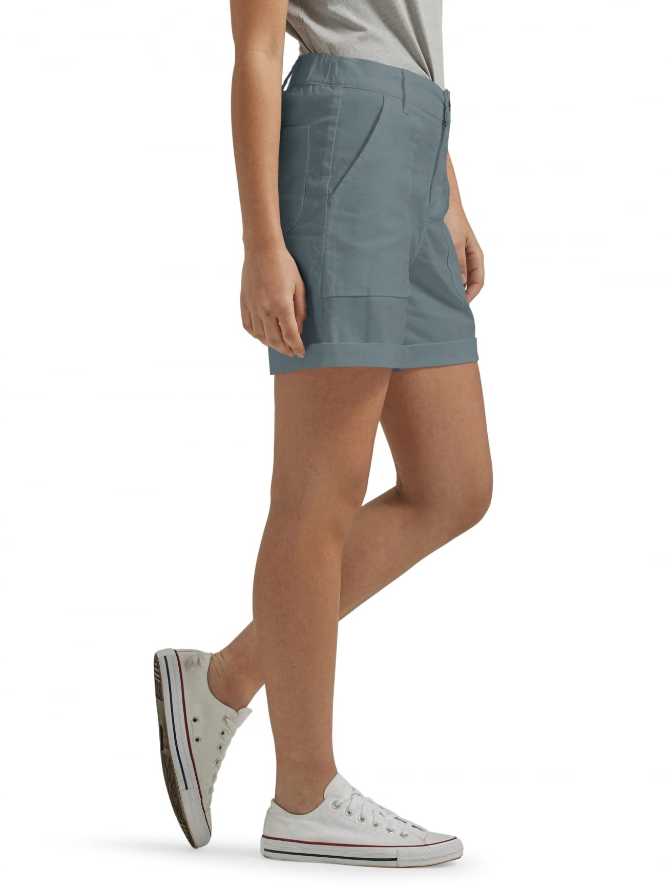 Lee Legendary High Rise Relaxed Fit Rolled Short Femme