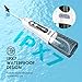 Ear Wax Removal Tool, Water Powered Ear Cleaner with 9 Pressure Settings, Earwax Removal Kit to 6 Reusable 3 & 5 Hole Tips, Ipx7 Waterproof Ear Cleaning Kit Safe and Effective to Clean Build-Up Earwax