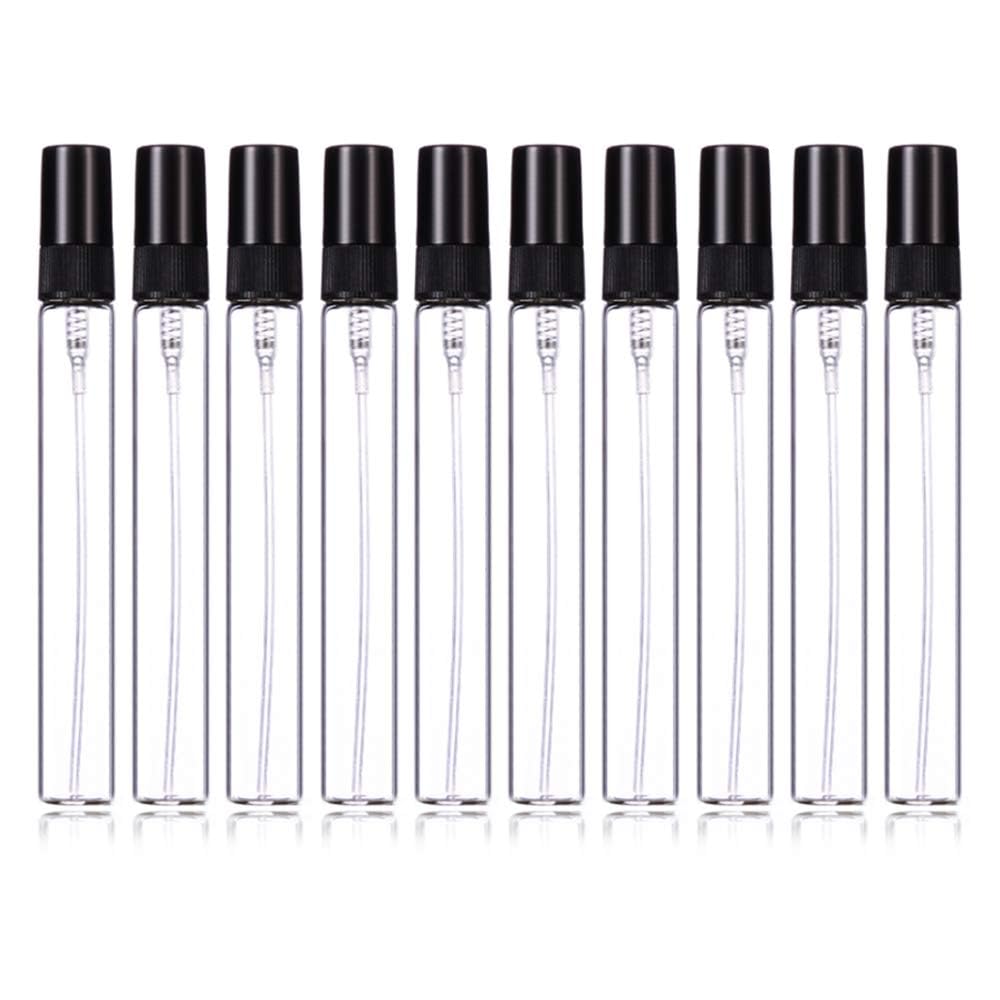 Hunky Dory 12pcs 20ml Empty Delicated Perfume Glass Bottles With Plastic Black Spray Pump And Caps.-image-37