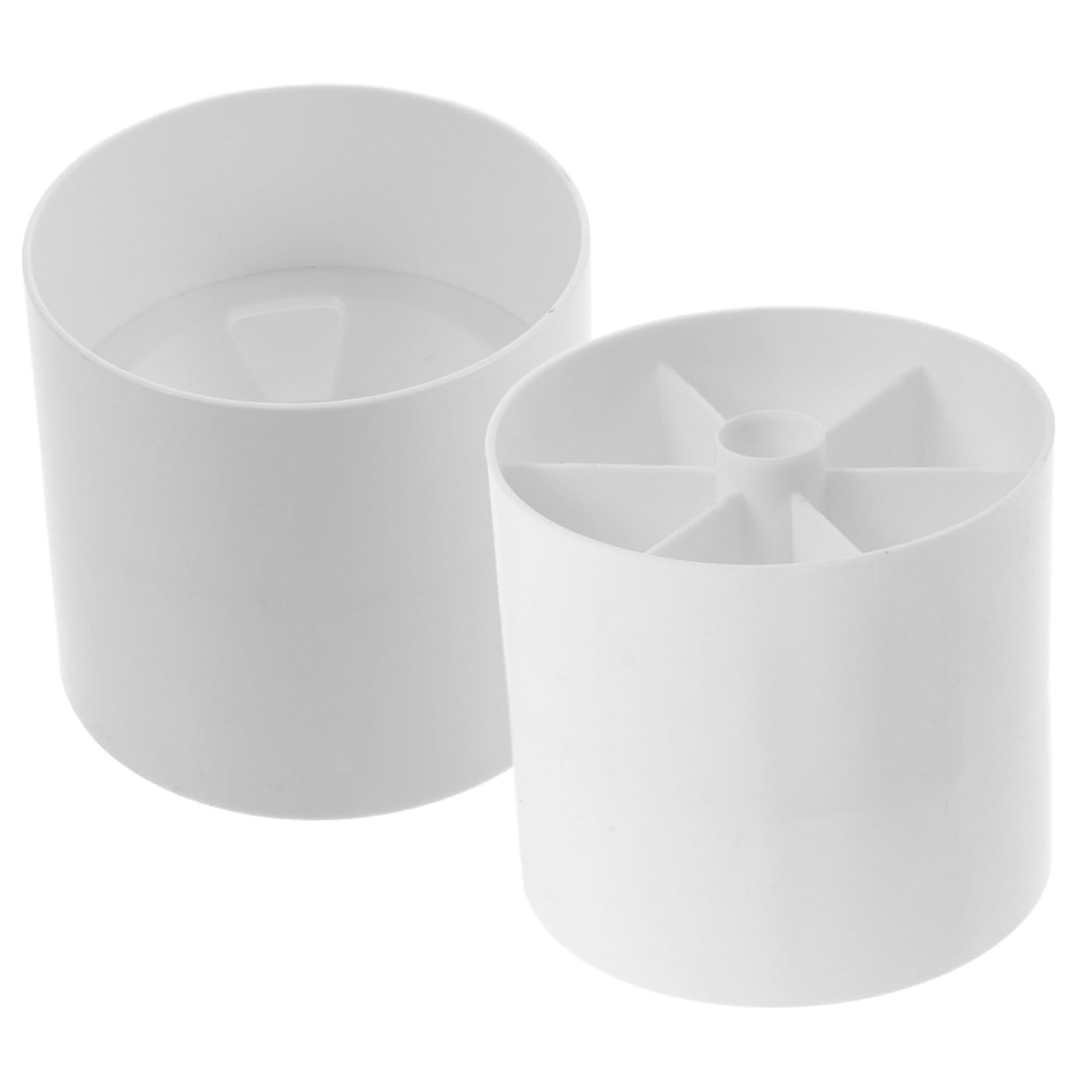 BRIGHTFUFU Golfing Essential 2 Pack Plastic Putting Cup Golf Hole Cup Golfs Hole Golfing Equipment
