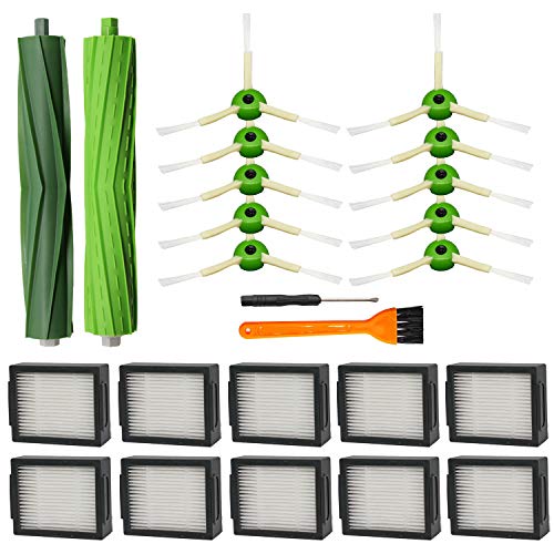 Lemige 21 Pack Replacement Parts for iRobot Roomba i7 i7+/i7 Plus E5 E6