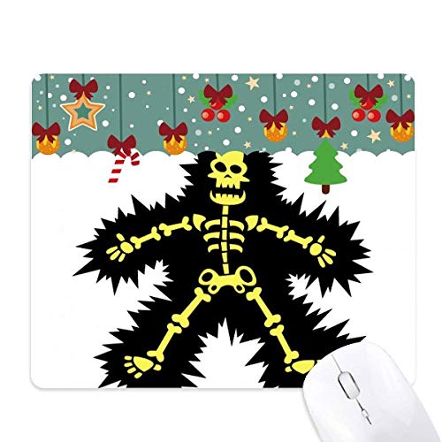 Tapis de souris squelette tapis de jeu de bureau et tapis de Noël caoutchouc