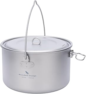 Boundless Titanium Hanging Camping Pot