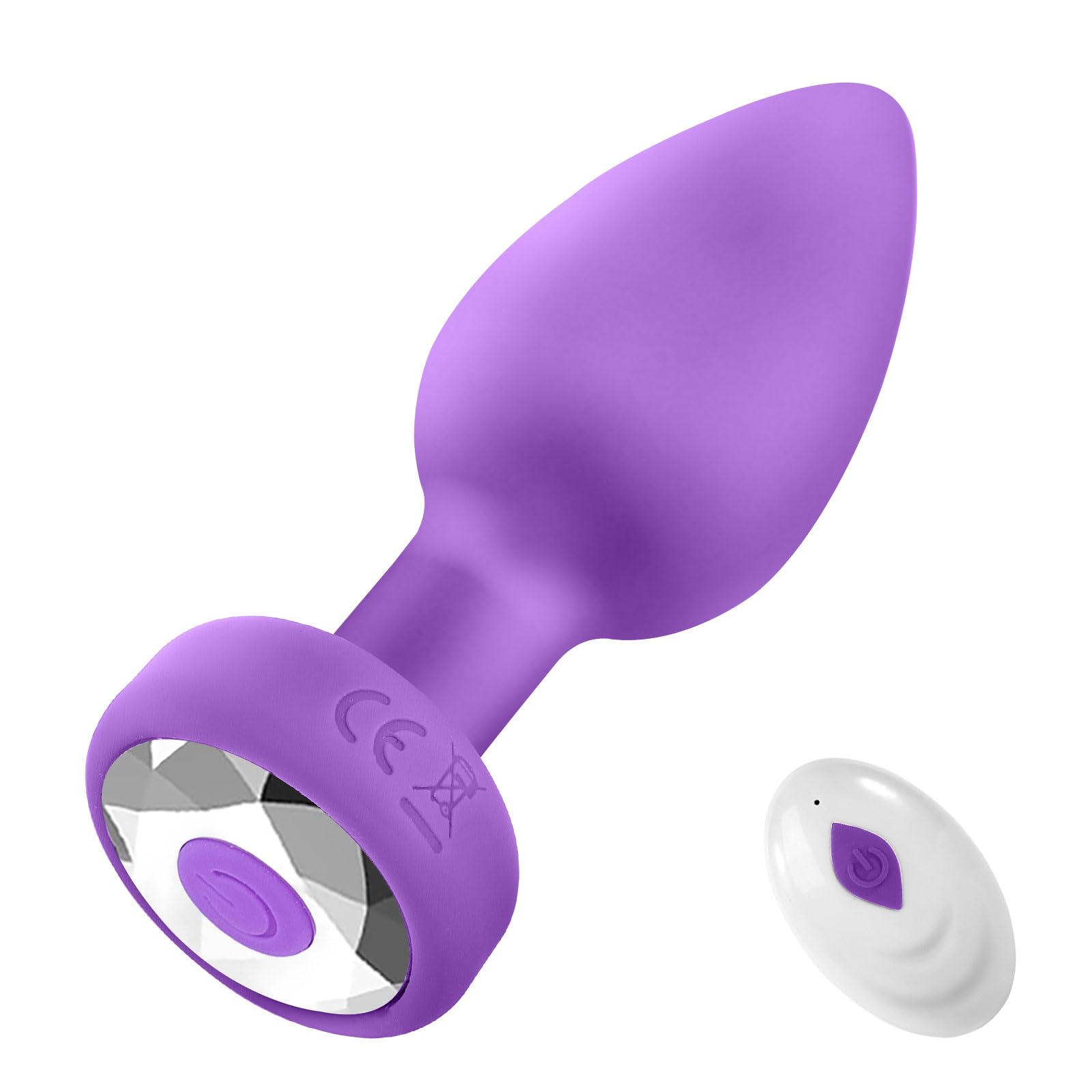 Anal Plug Adult Sex Toy,Adult Sex Toys and Games for Men Women,Wireless Remote Control 10 Frequency Vibration,Small Butt Plug for Female Male Prostate Massage Vibrating Anal Sex Toys for Men,Black