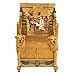 Design Toscano QL14557 Egyptian Décor Trinket Box - King Tut's Golden Throne Jewelry Box - Egyptian Statues,Full Color