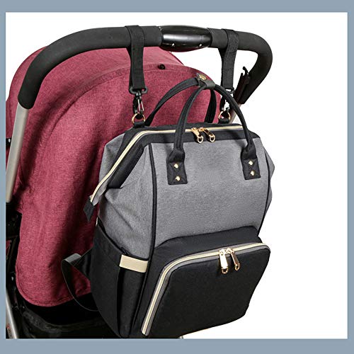 Sac à dos poussette bébé imperméable avec compartiment sec humide