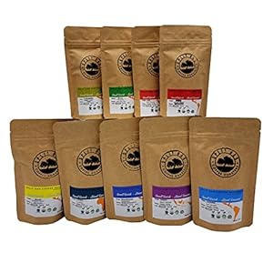 Best Coffee Gift Box Set 9 Assorted Coffees . Sumatra Timor Colombia Ethiopia Honduras Mexico Guatemala Brazil Peru. All…