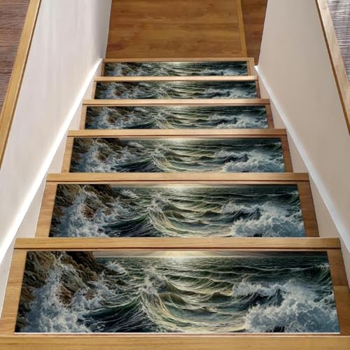 Tapis d'escalier antidérapant de qualité supérieure pour marche en bois - 2