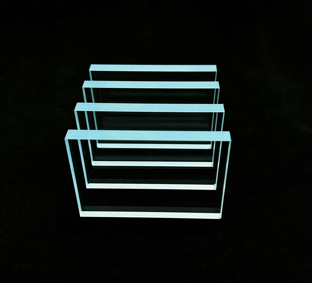 Objektträger aus Natrium-Kalzium-Glas for Laborzwecke – transparentes Deckglas zur Probenbeobachtung und -adhäsion(20 * 20 * 1mm*200)