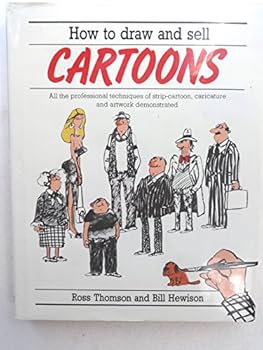 Hardcover How to Draw and sell Cartoons Book