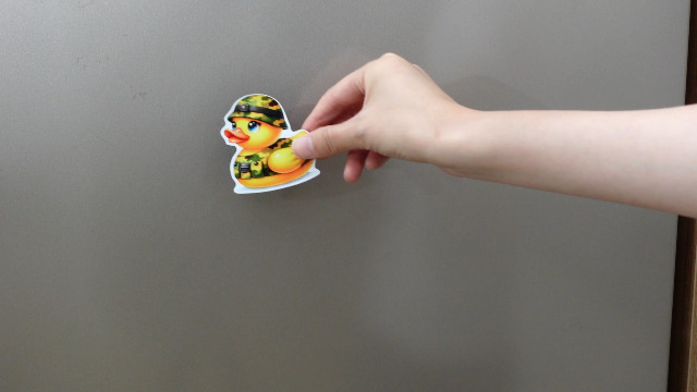 24 imanes decorativos de patito amarillo divertidos para puerta miniatura 7