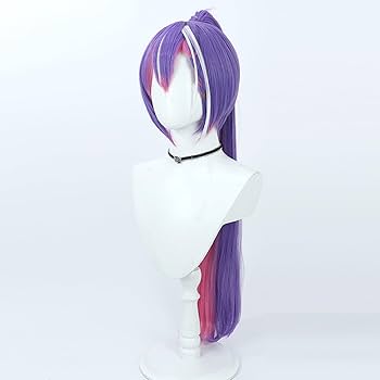Amazon.co.jp: Plazhen コスプレ ウィッグ 常闇トワ 新衣装
