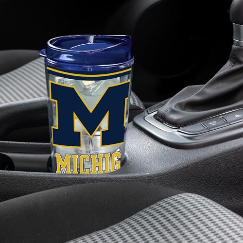 Image of Rico Industries NCAA College Double Wall Mayhem 16oz Or 20oz Tritan Tumbler W Lid