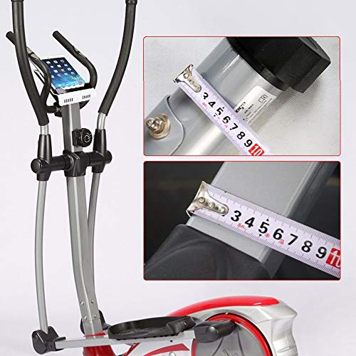 Image of Elliptical Machine Elliptical Cross Trainer Monitor and Quiet Trainer with LCD for Home Gym Fitness Workout Trainer for Men and Women