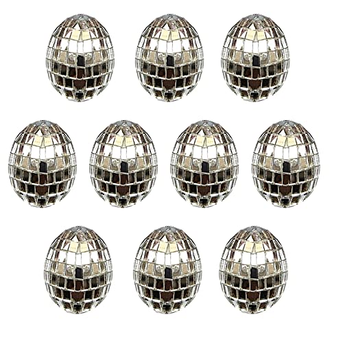 Rylod 10 piezas de decoración de bola de discoteca Cover