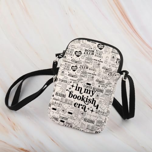 WCGXKO In My Bookish Era Crossbody Bag Reading Lover Gift Bookworm Reader Gift4