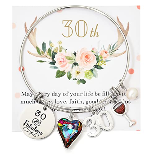 Image of Silver /14k Gold Plated Birthday Bracelet, Natural Healing Crystal Bracelet Gifts for Her Birthday for Daughter Granddaughter Friends Mom Grandma Sister