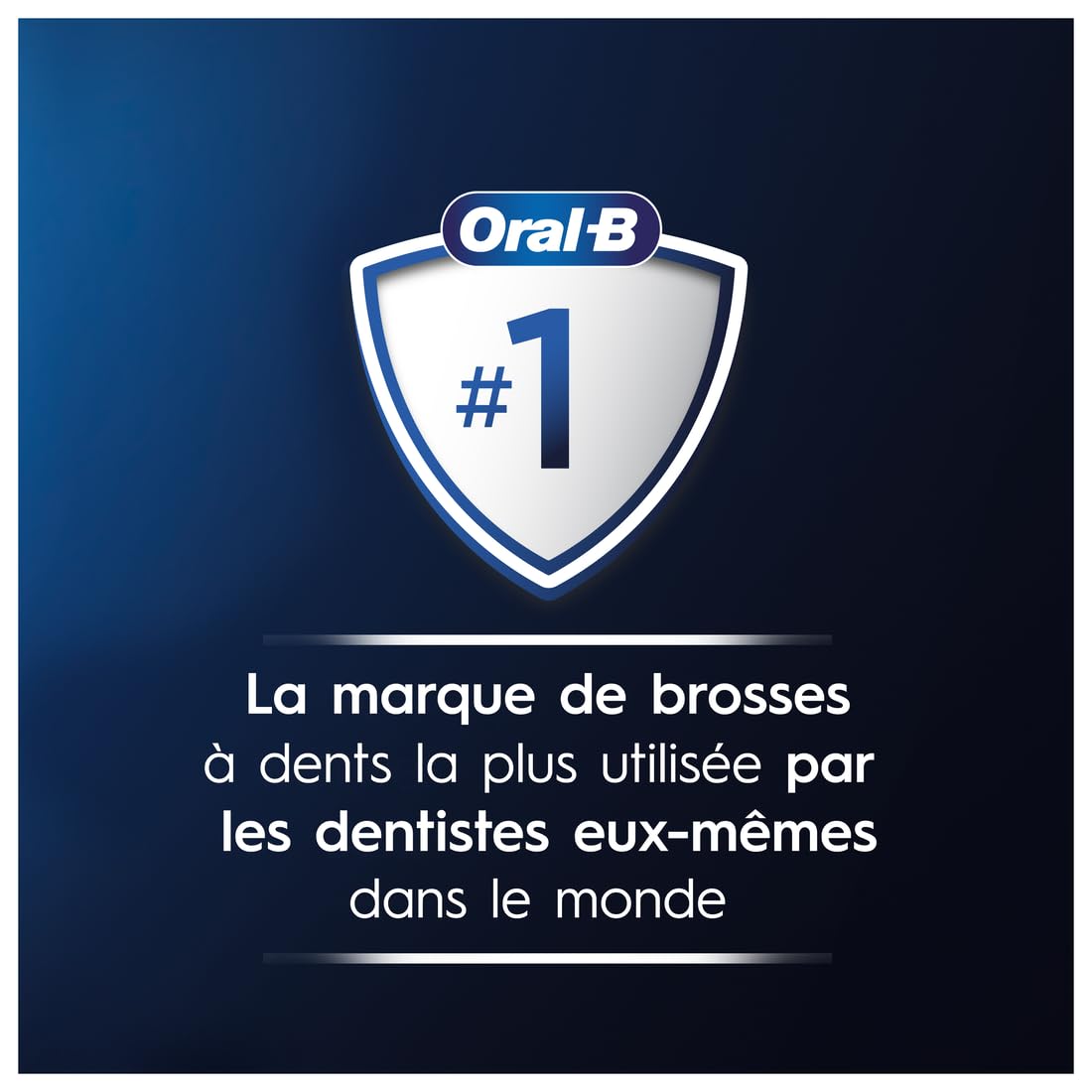 Oral-B Pro 3 3000 Brosse À Dents Électrique Noire, 2 Brossettes, Conçue par Braun