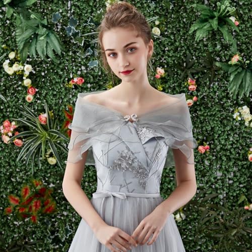 Bridesmaid Wedding Cape Sheer Shawls and Wraps for Evening Dresses Women Fashion Scarves Cover Up for Summer3