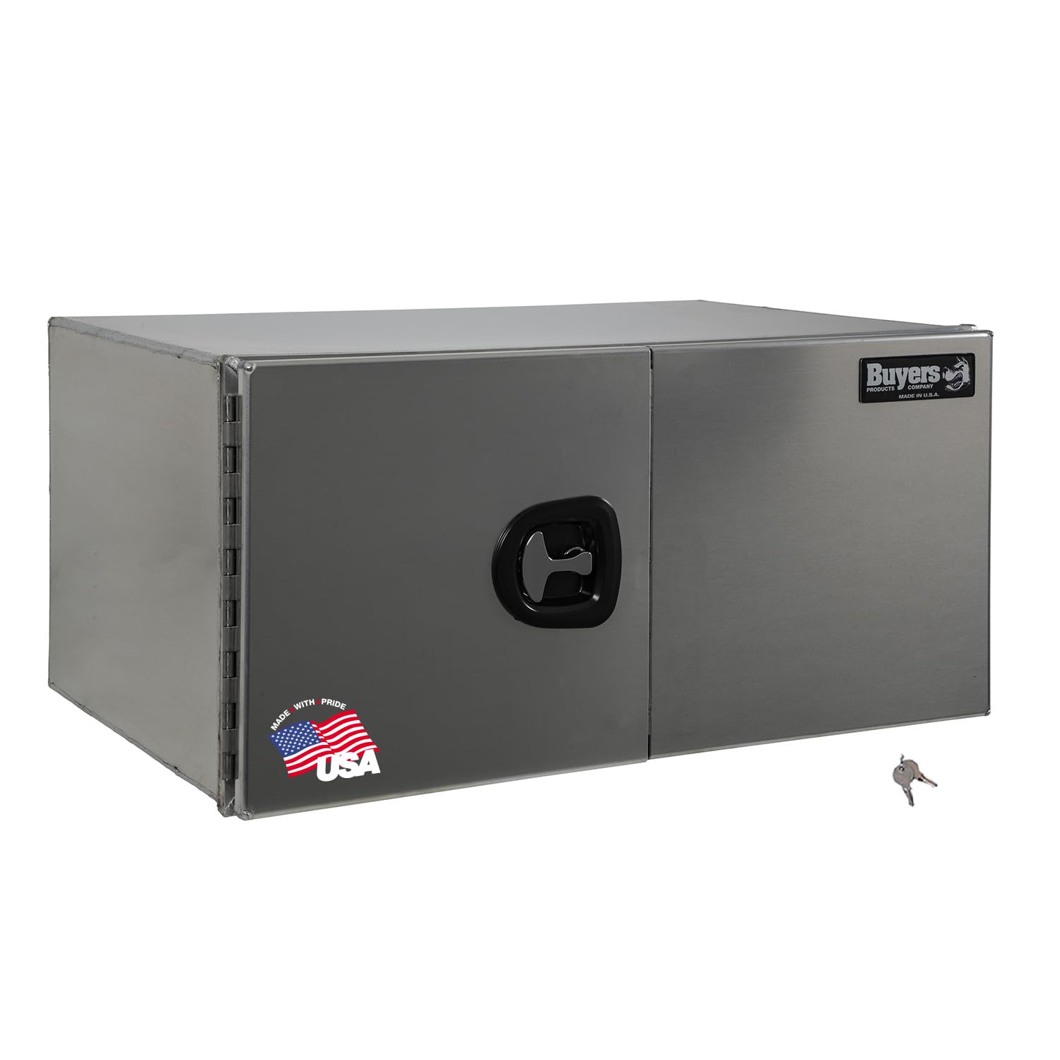 Buyers Products 1705350 Underbody Truck Tool Box with Barn Doors 24 x 24 x 72 Inch Made in