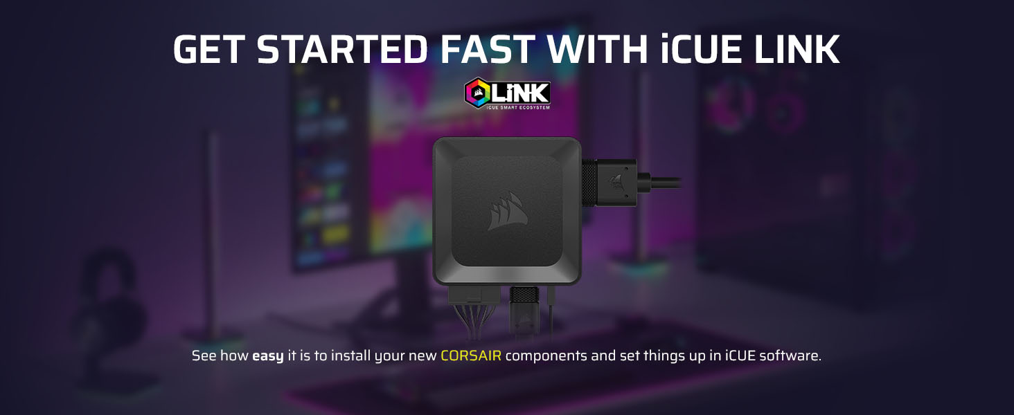 Amazon.com: CORSAIR iCUE Link Titan 240 RX LCD Liquid CPU Cooler