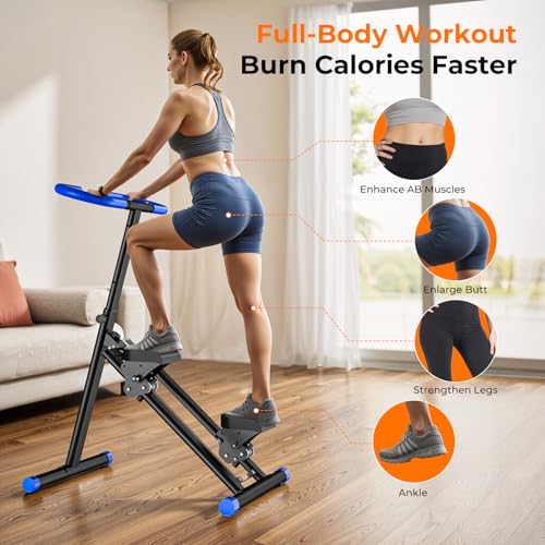 Image of OWLSKY Stair Stepper for Home,Vertical Climber Exercise Machine with Stable Triangular Frame, Smooth & Quiet Motion, Full Body Workout Equipment