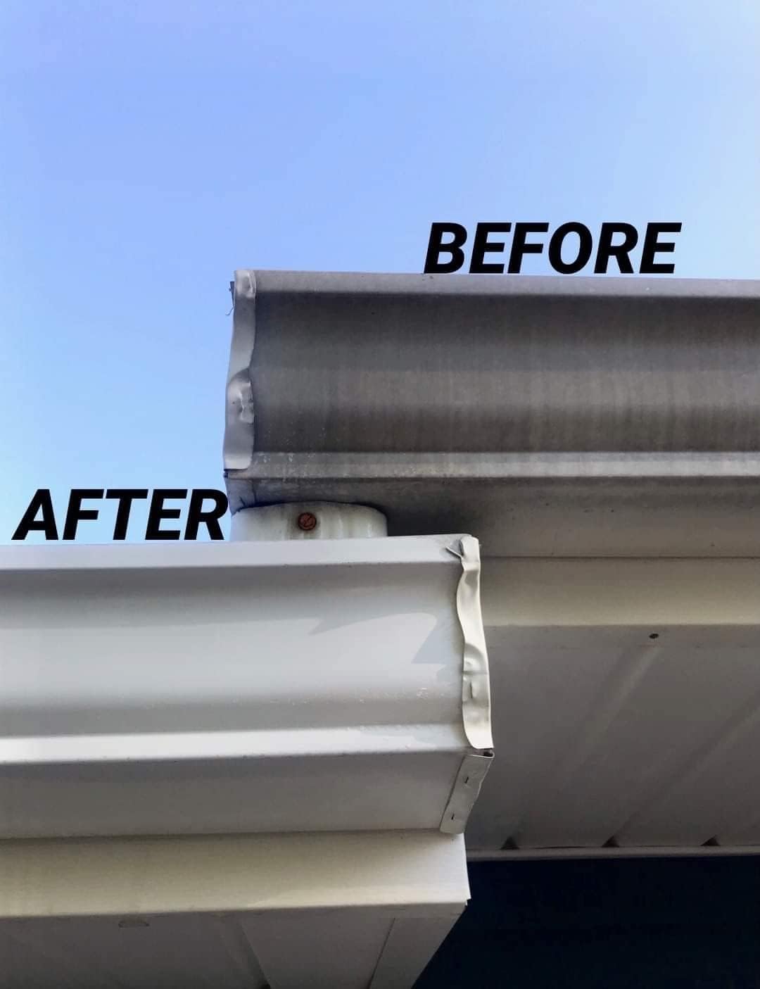 Southeast Softwash Gutter Guard Chemical | Black Streak Removal From Gutters - Gutter Cleaner (4)