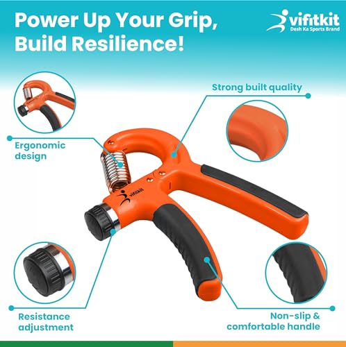 Vifitkit Hand Grip Strengthener, Black Assorted Color - Image 5