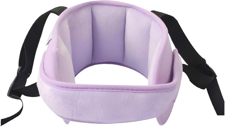 Baby car seat head support band