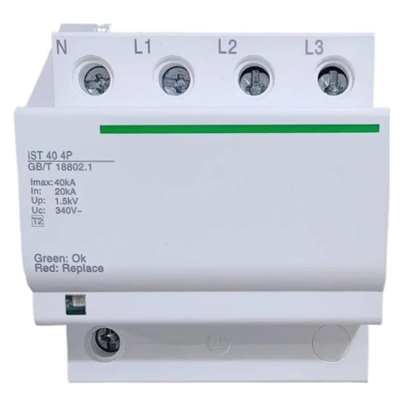 Protecteur de surtension fixe 20KA/40KA/65KA de classe T2