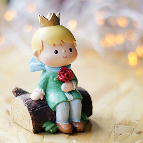 Smartcoco Cartoon The Little Prince Crafts Decoration Little Prince Enthusiast Kids Birthday Gift Cake Ornament