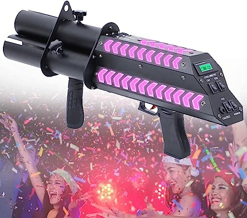 Lanzador eléctrico de confeti para fiestas eventos y celebraciones