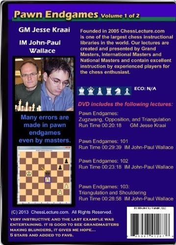 Pawn Endgames - 2 DVDs - Chess Lecture - Volume 47 Chess DVD