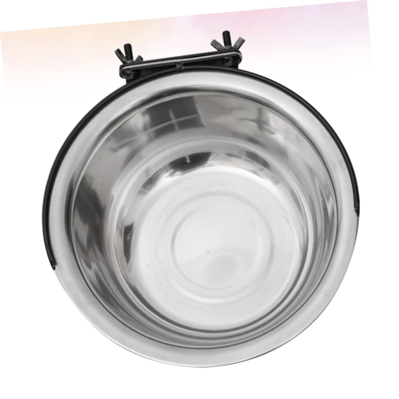1pieza Tazón Antivuelco para Perros De Acero Inoxidable Comedero Elevado para Mascotas para Comida y Agua Fácil De Instalar y Limpiar Accesorio para Perros y Gatos